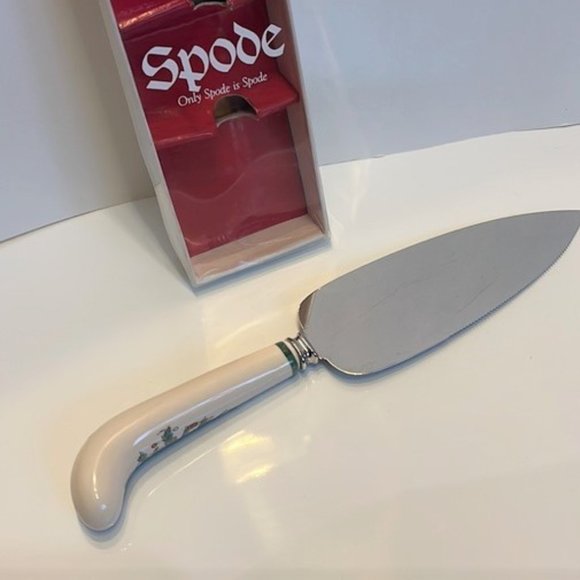 Spode Christmas Tree Pastry Server - Picture 3 of 3